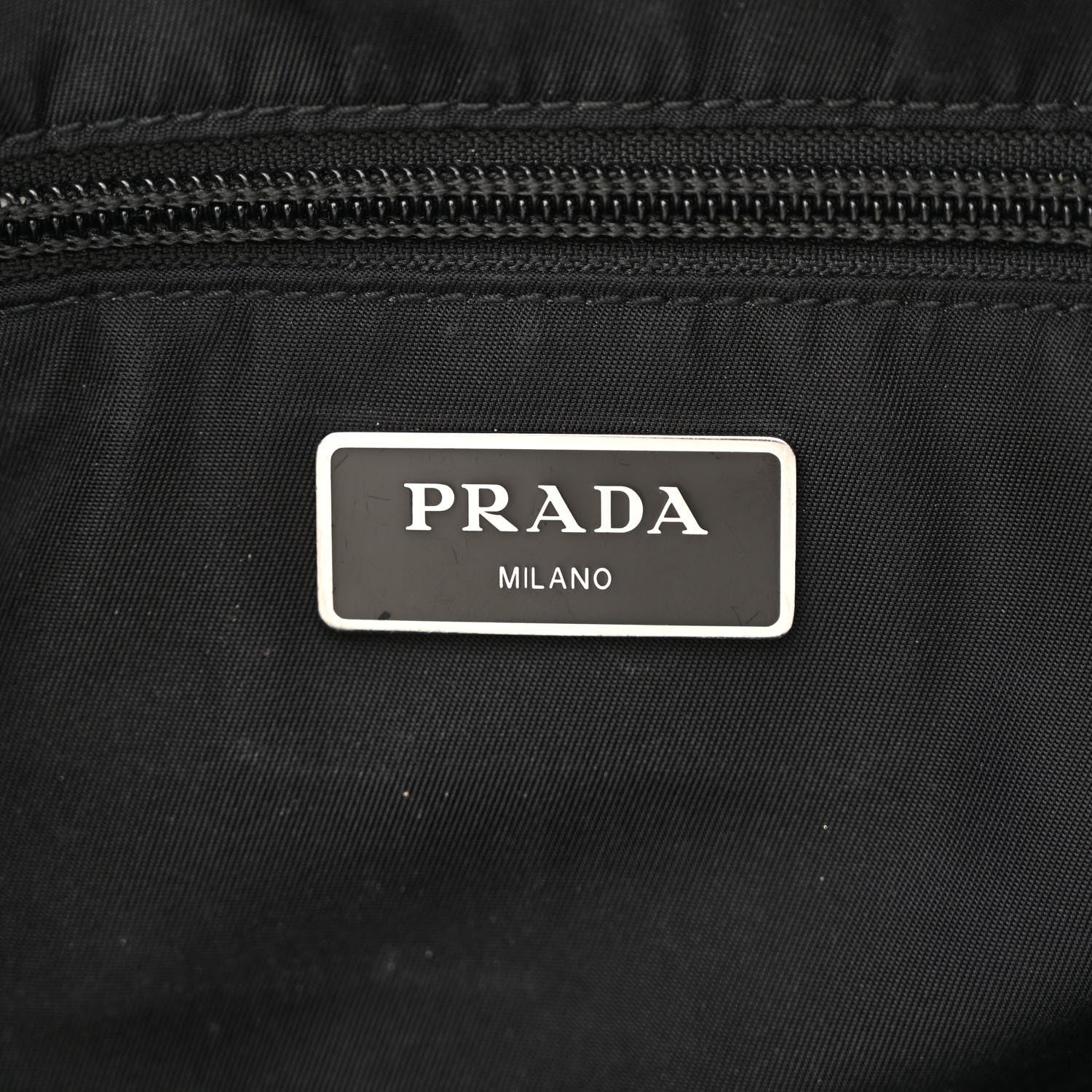 Prada Tessuto Nylon Belt Bag Black 6 of 12