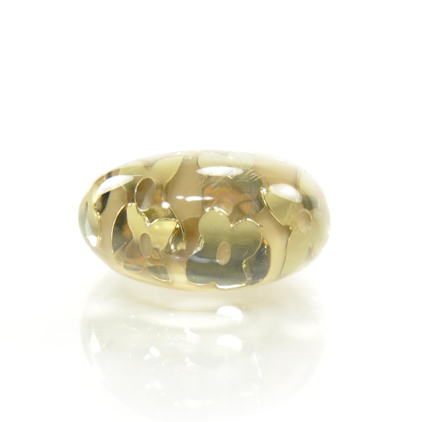 Inclusion Ring 5.5 Beige