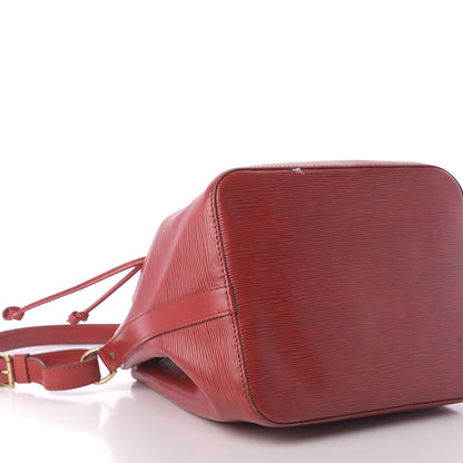 Louis Vuitton Epi Petit Noe Castillan Red 6 of 18