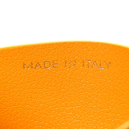 Moynat X KASING LUNG Calfskin Canvas Labubu Cardholder Yellow 7 of 8