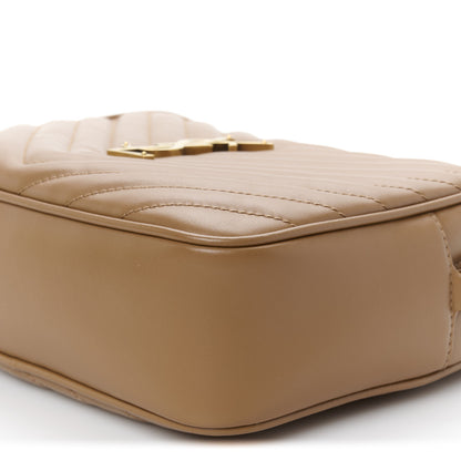 Saint Laurent Calfskin Matelasse Monogram Lou Camera Bag Cinnamon 10 of 10
