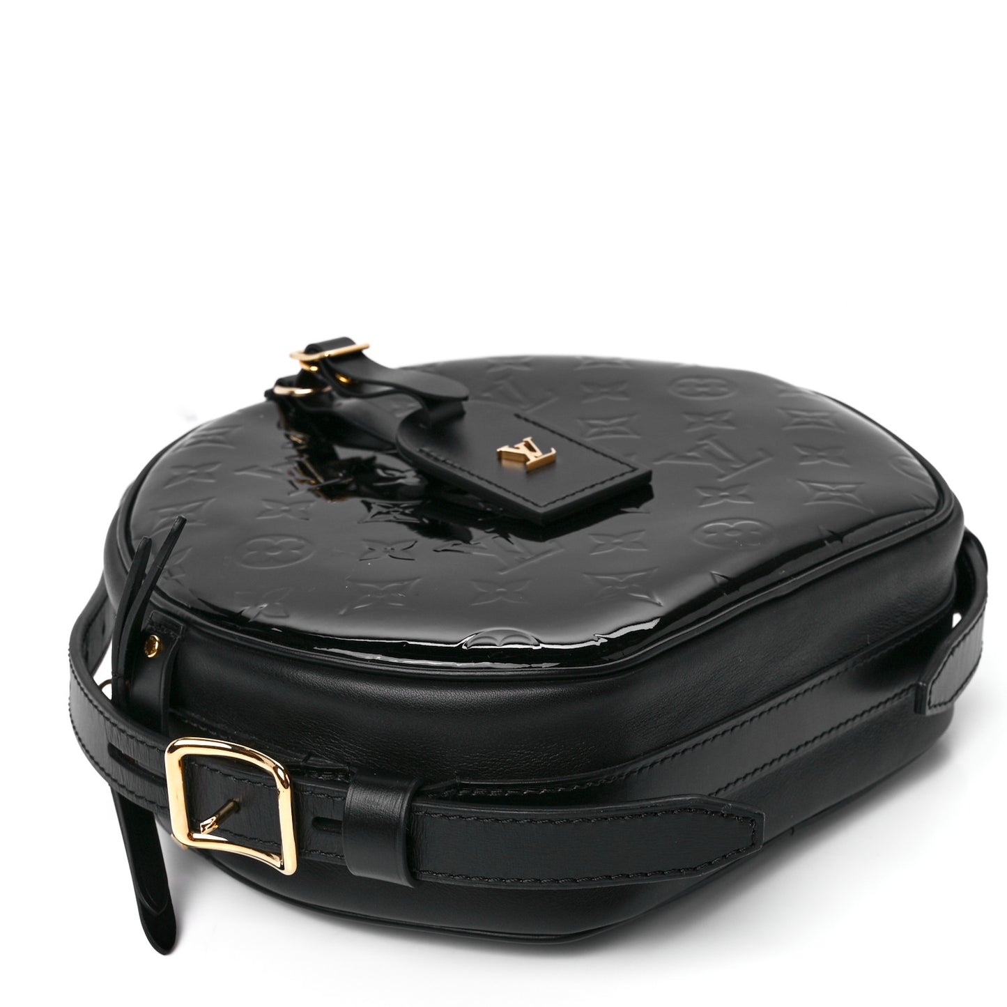 Vernis Boite Chapeau Souple MM Black