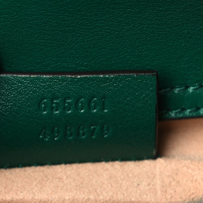 Gucci Wonka Grain Calfskin Mini Diana Tote Bag Green Yellow Fluo 6 of 10