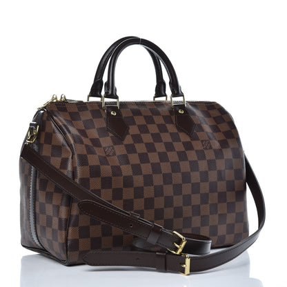 Louis Vuitton Damier Ebene Speedy Bandouliere 30 4 of 11