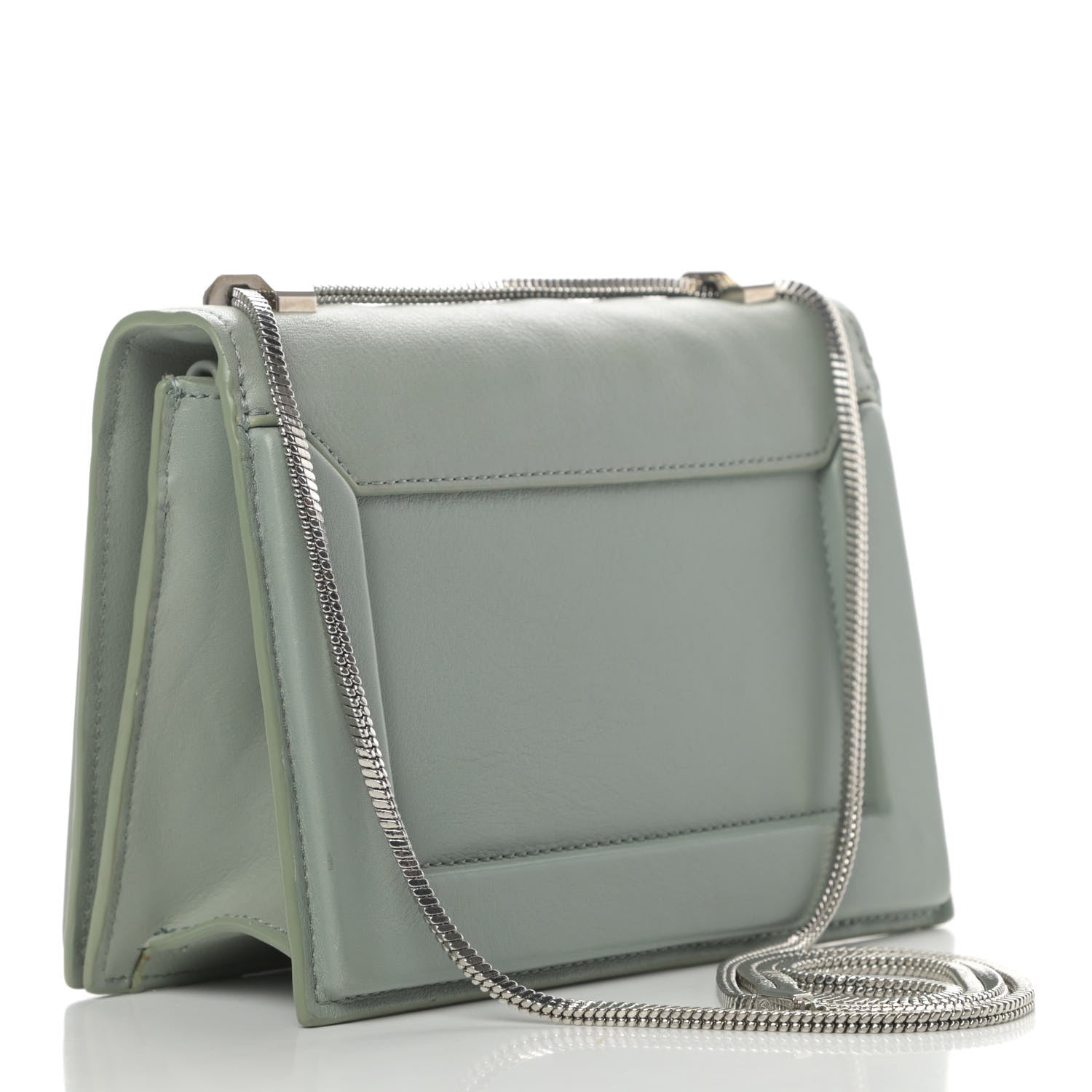 3.1 Phillip Lim Goatskin Mini Soleil Flap Bag Light Green 3 of 6