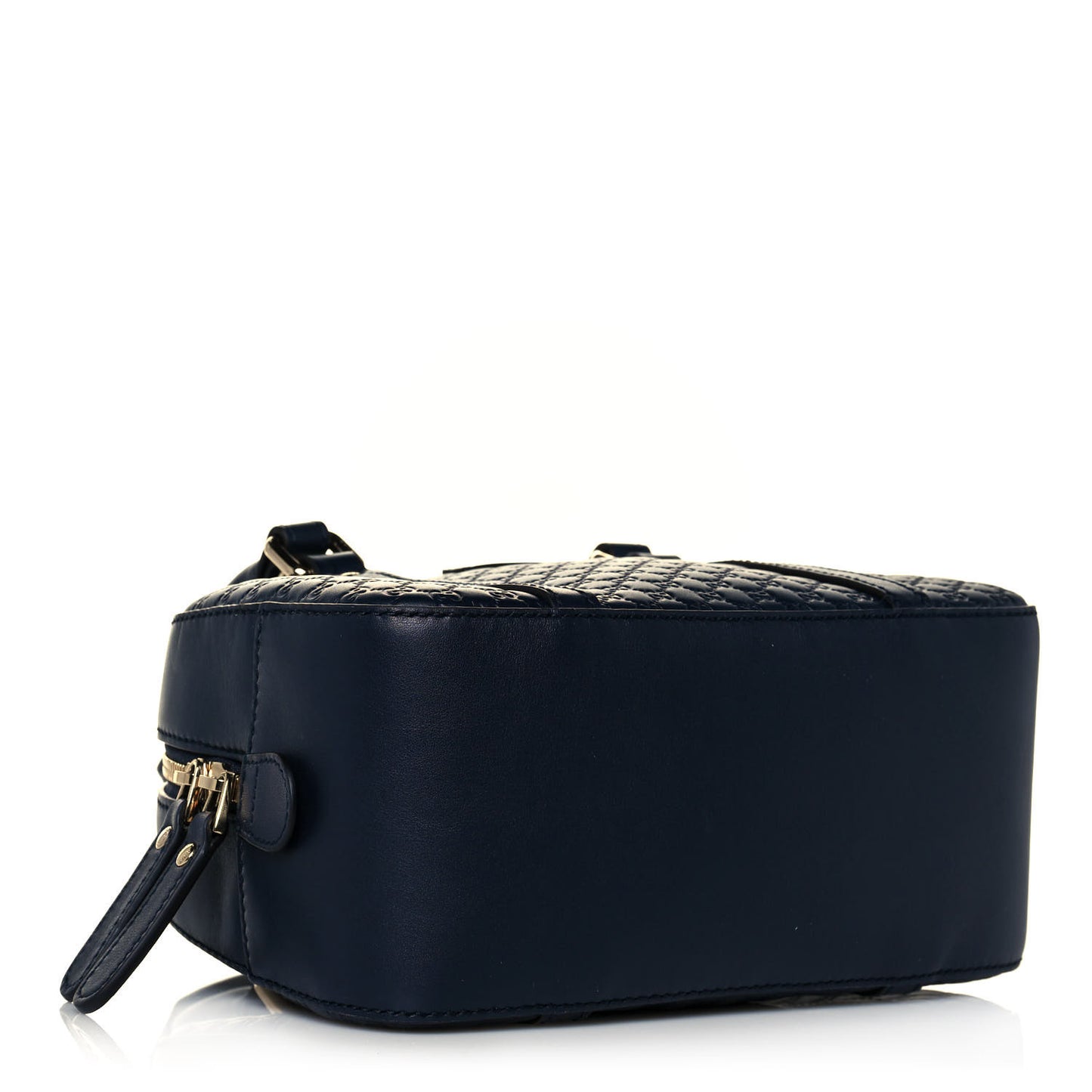 Soft Microguccissima Small Crossbody Bag Blue