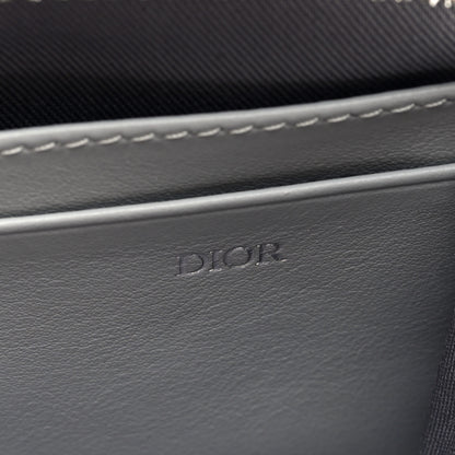 Christian Dior Coated Canvas CD Diamond Messenger Pouch Grey 7 of 10