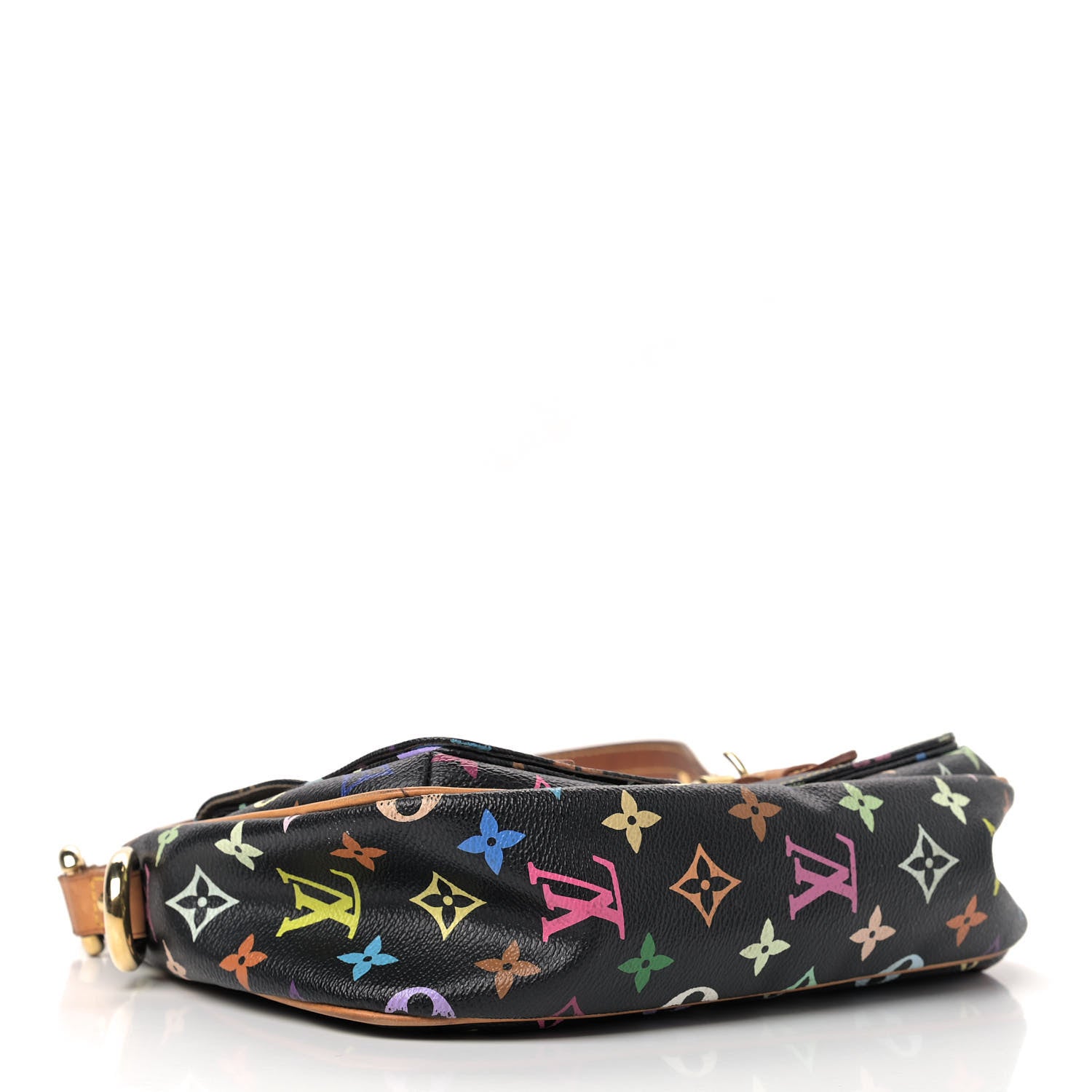 Louis Vuitton Monogram Multicolor Lodge PM Black 4 of 9