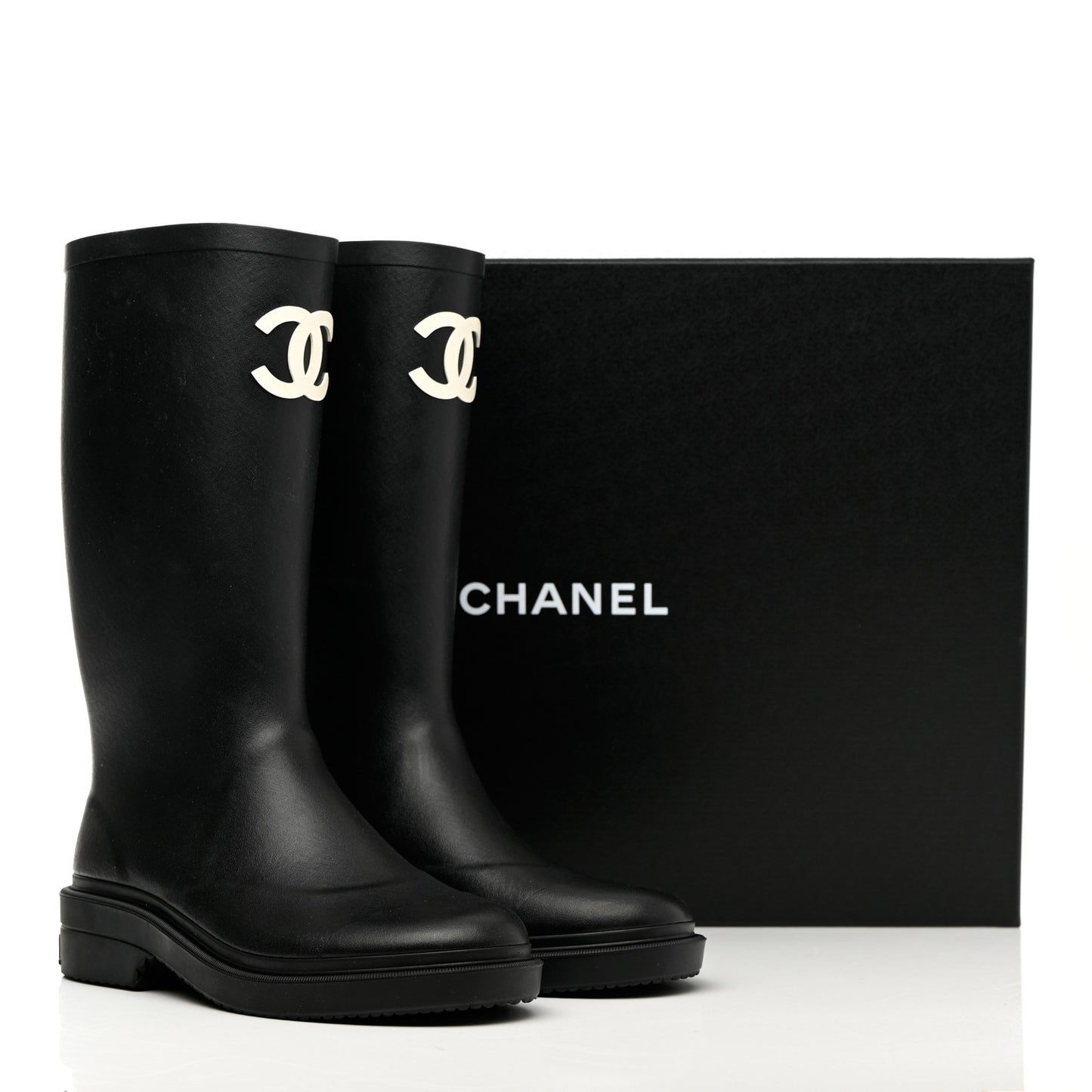 Caoutchouk CC High Boots 36 Black