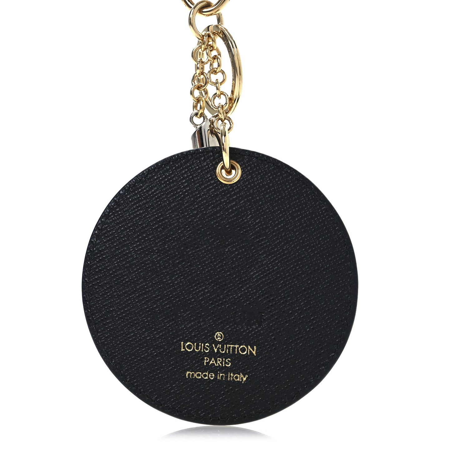 Reverse Monogram Night Lights Bag Charm Key Ring