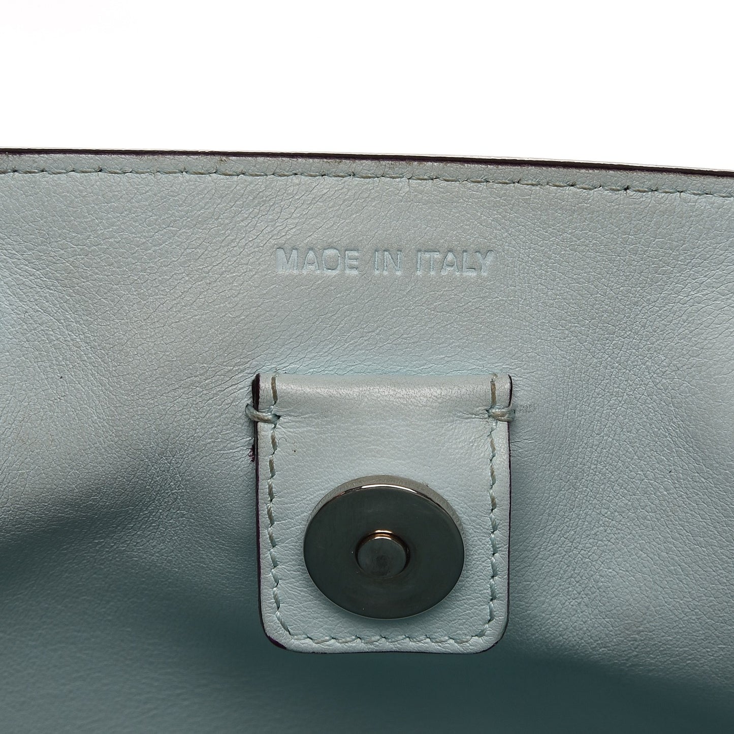 Smooth Calfskin Large Diorissimo Bag Navy Blue
