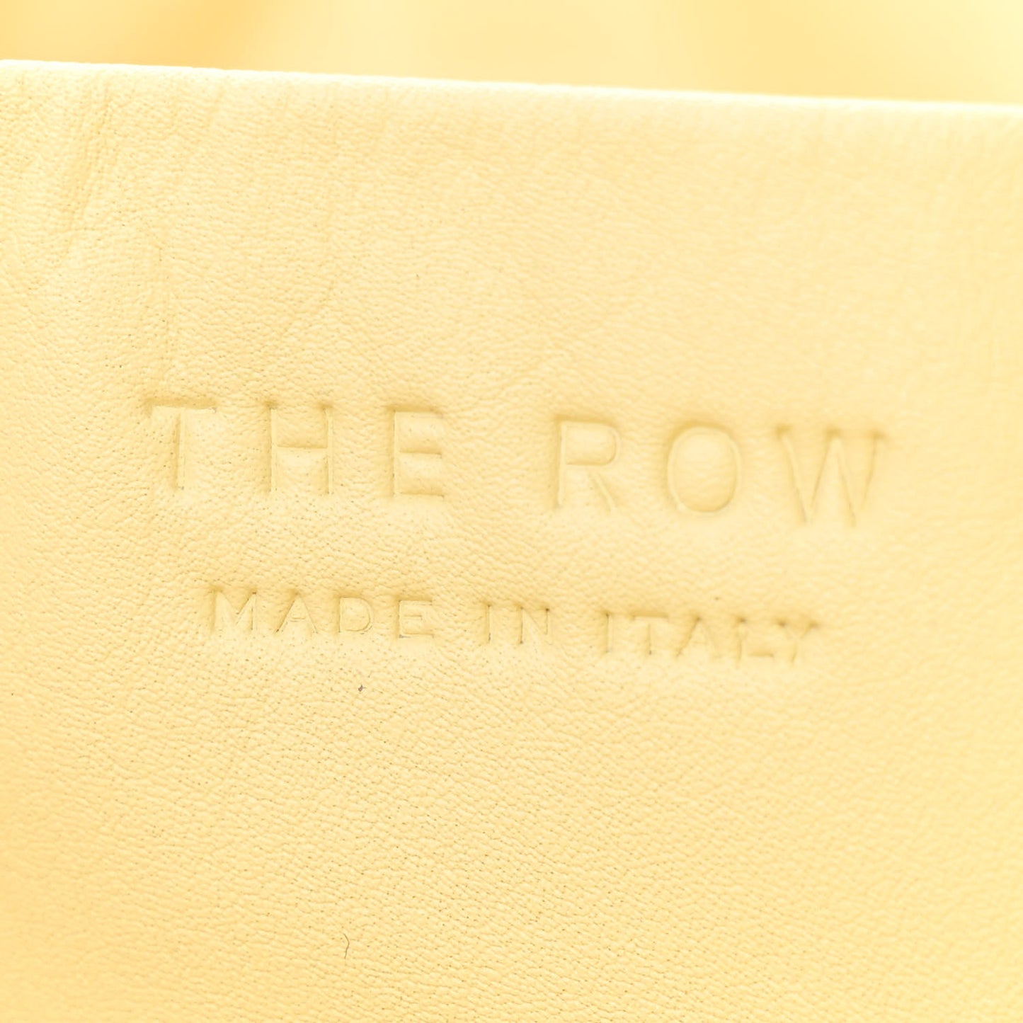 Light Nappa Pim Bag Light Yellow