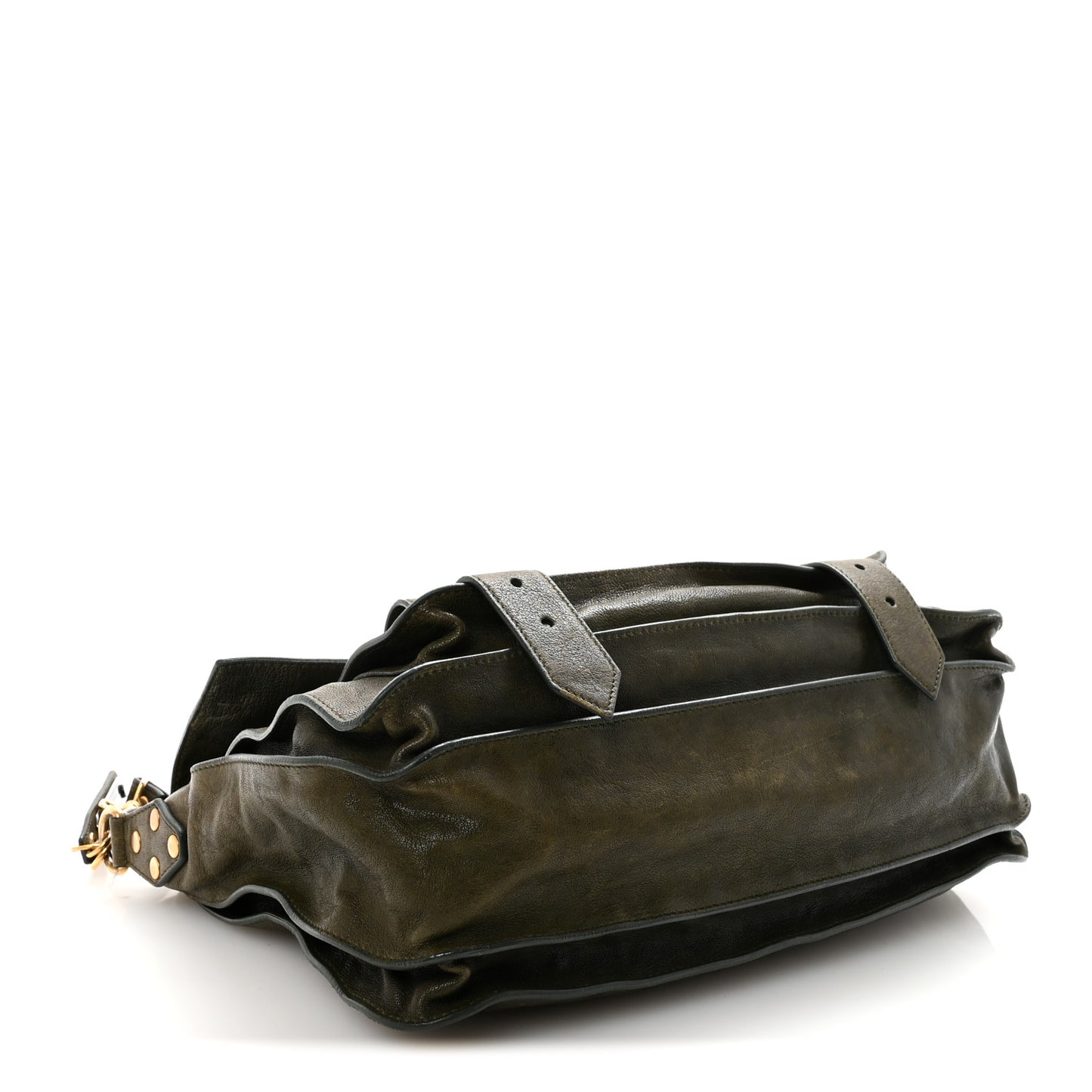 Lambskin Medium PS1 Satchel Military