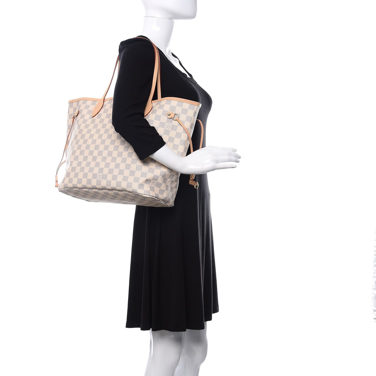 Louis Vuitton Damier Azur Neo Neverfull MM 2 of 14