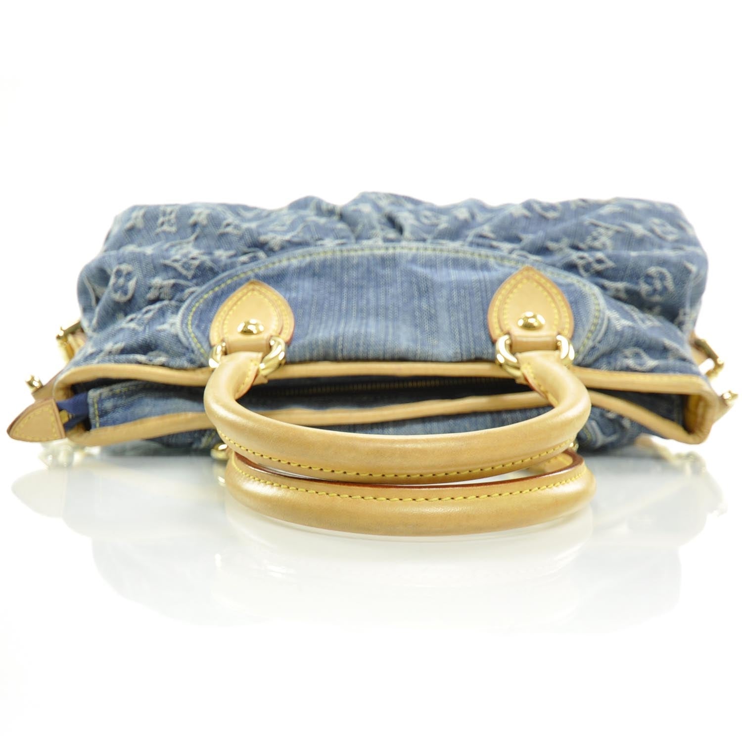 Louis Vuitton Denim Neo Cabby MM Blue 6 of 9