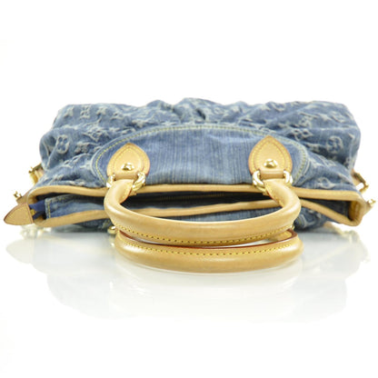 Louis Vuitton Denim Neo Cabby MM Blue 6 of 9