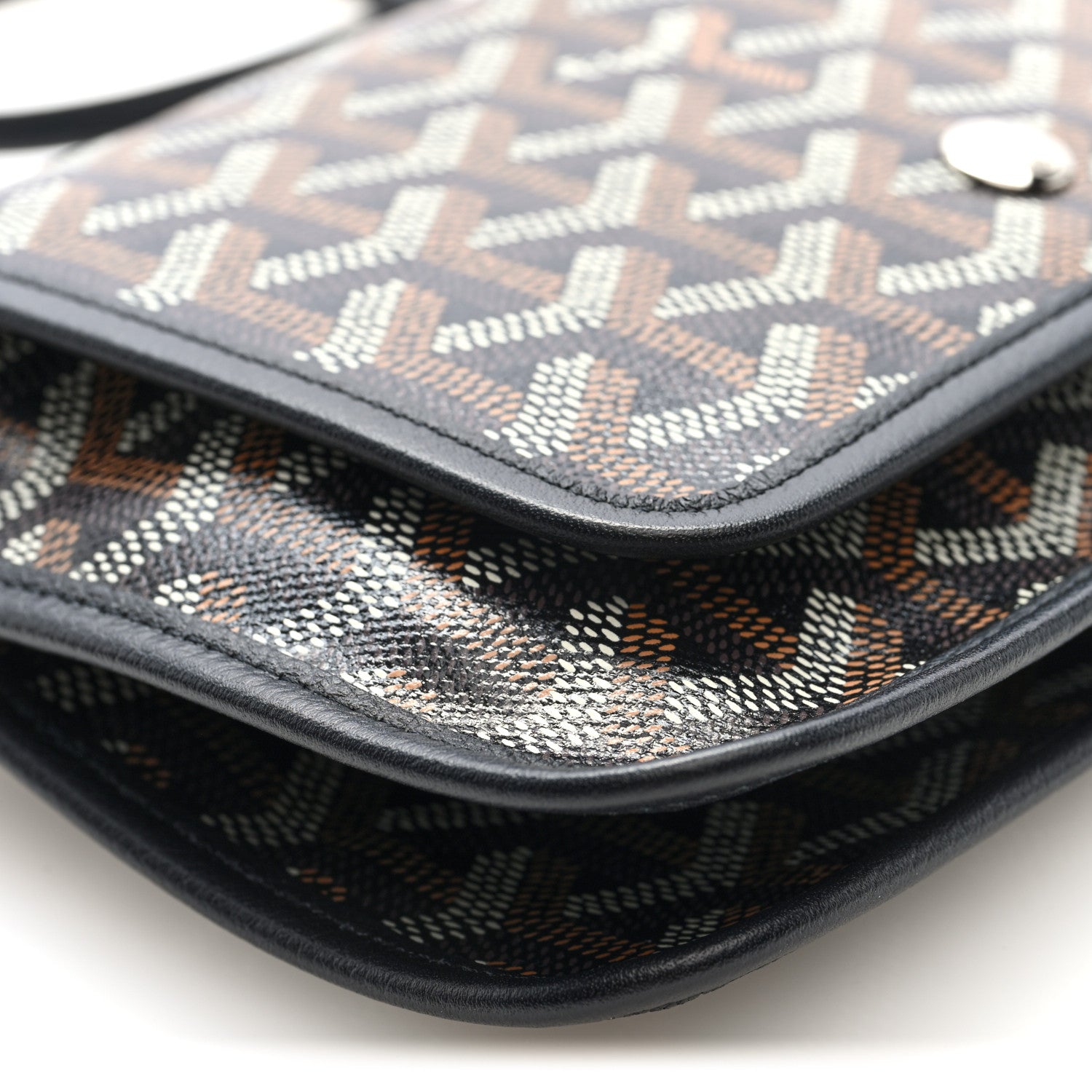 Goyard Goyardine Plumet Wallet Clutch Black 14 of 17