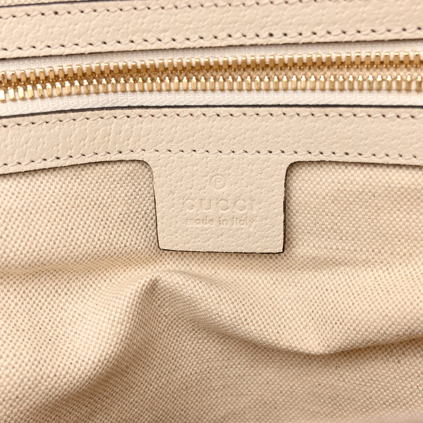 GG Supreme Monogram Flora Web Small Ophidia Day Backpack White