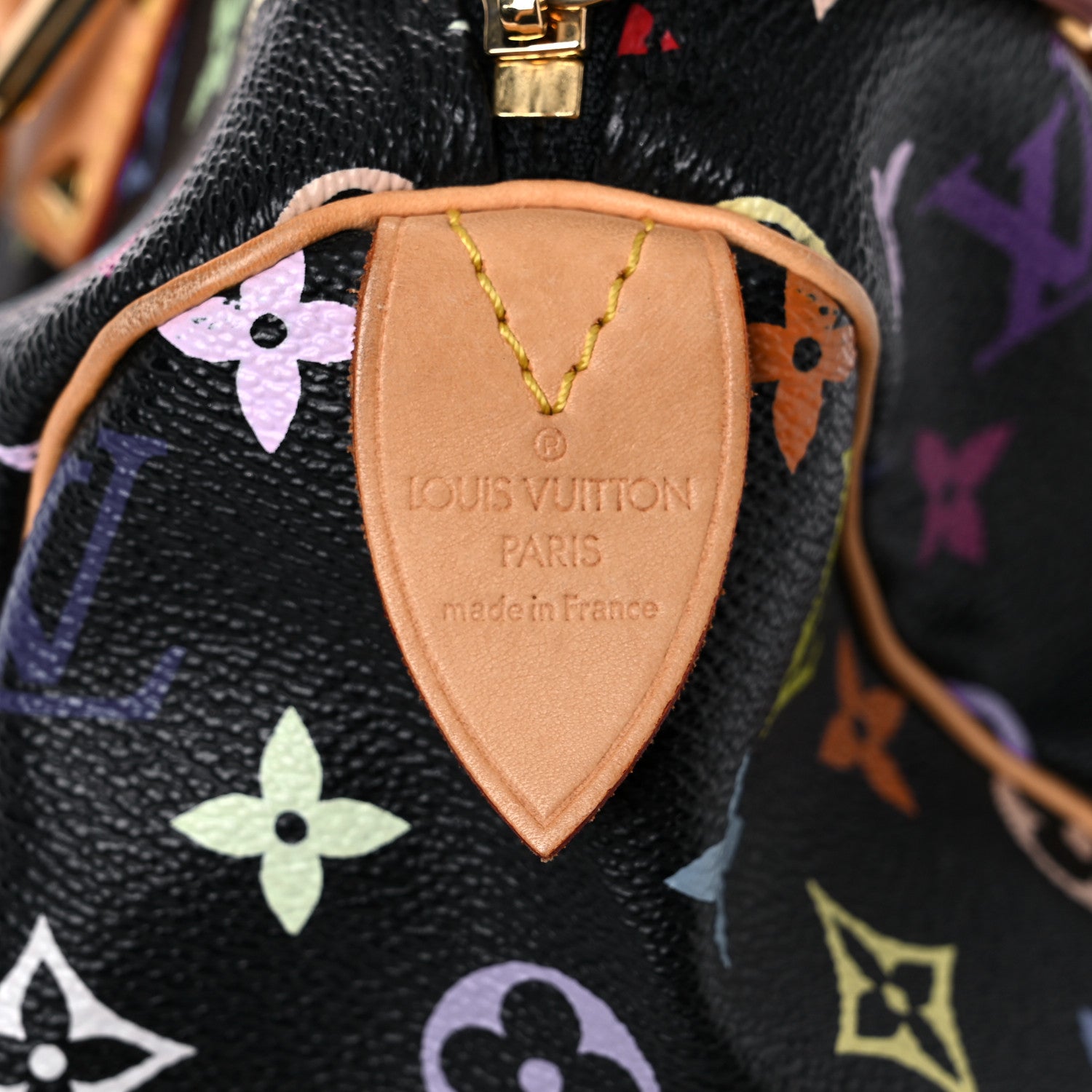 Louis Vuitton Monogram Multicolor Speedy 30 Black 5 of 21