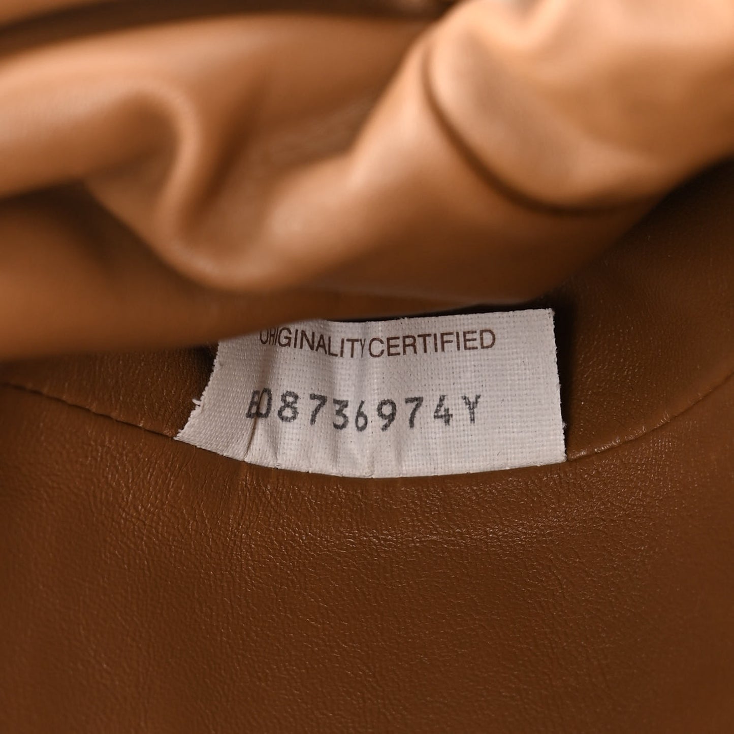 Butter Calfskin The Mini Pouch Camel