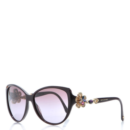 Bulgari Crystal 8097-B Sunglasses Purple 1 of 8