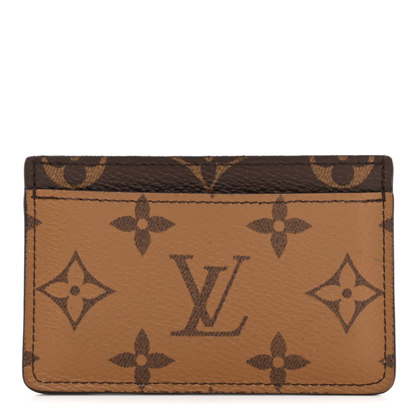 Reverse Monogram Card Holder