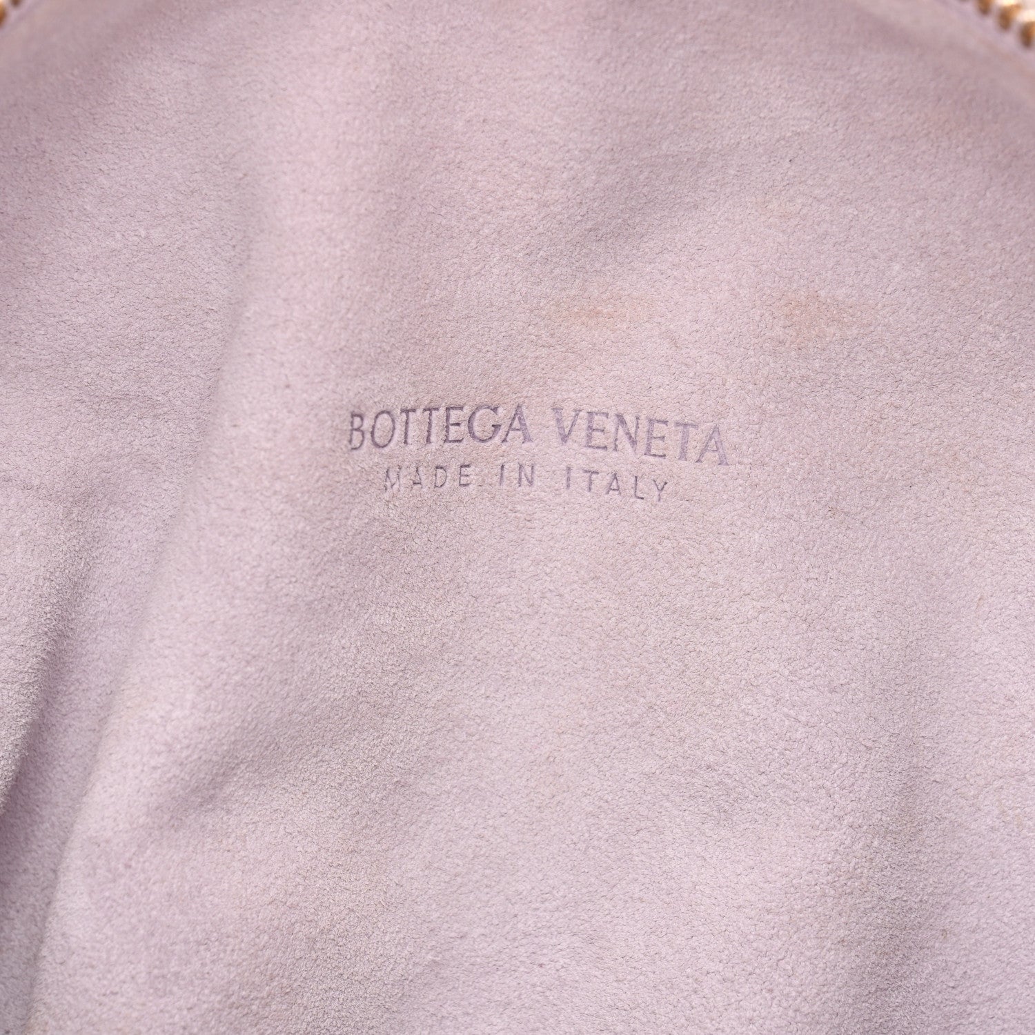 Bottega Veneta Suede Calfskin Intrecciato Teen Jodie Hobo Mirth Washed 7 of 10