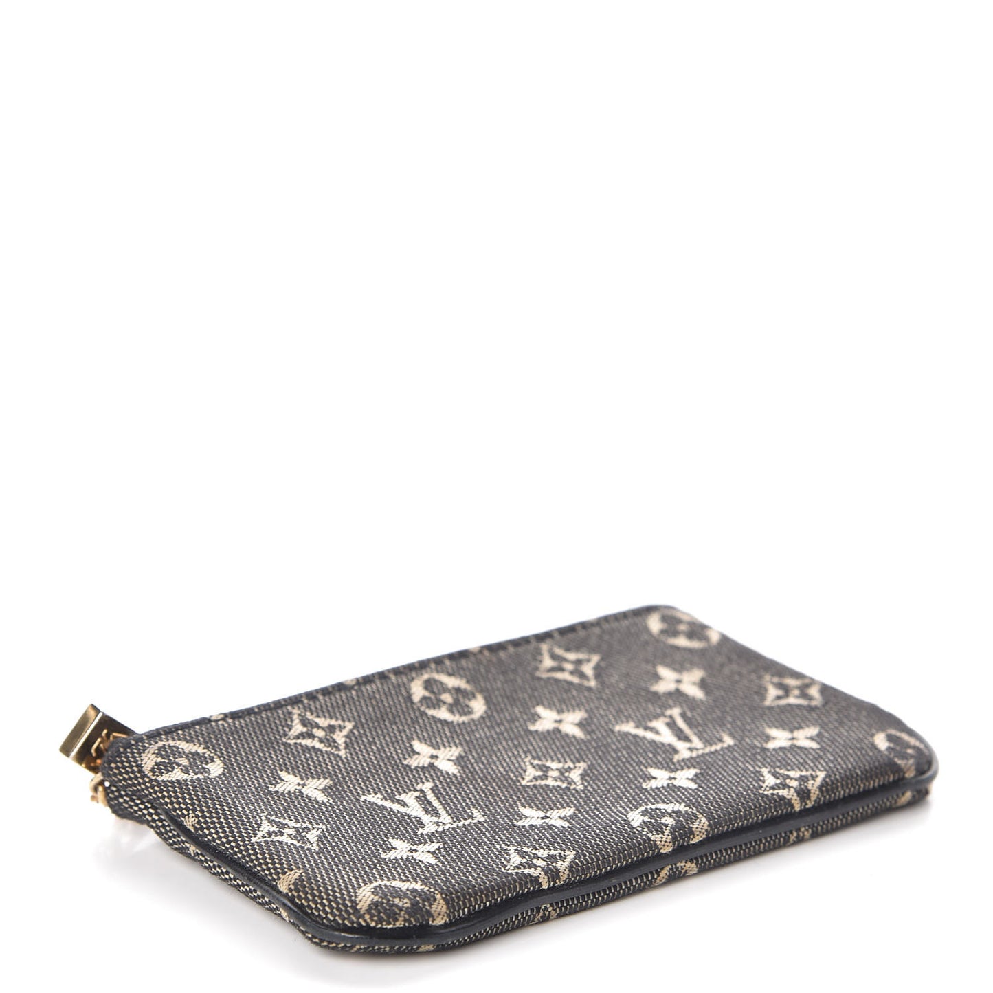 Mini Monogram Key Pouch Black