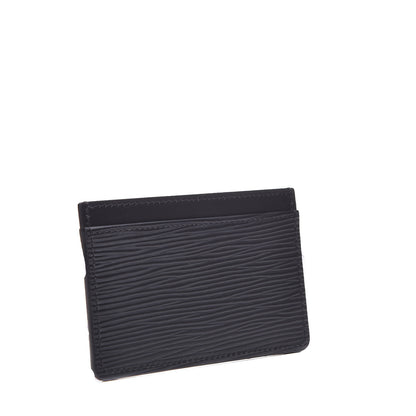 Louis Vuitton Epi Card Holder Black 3 of 6