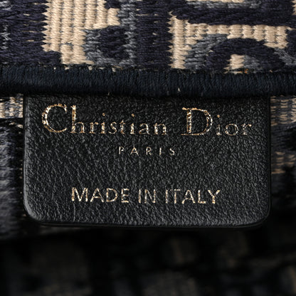 Christian Dior Oblique Large Book Tote Blue Multicolor 6 of 10