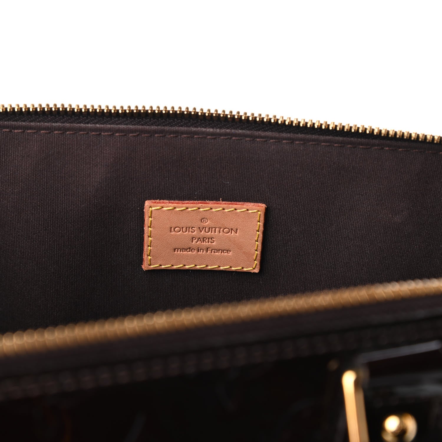 Louis Vuitton Vernis Alma GM Amarante 8 of 10