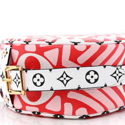 Louis Vuitton Monogram Giant Crafty Boite Chapeau Souple PM Rouge Rose Creme 9 of 11