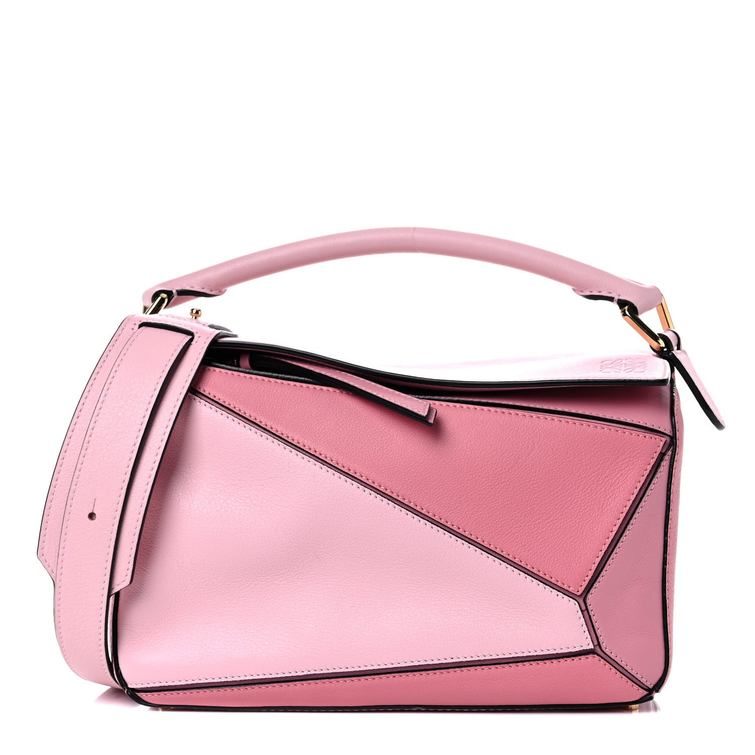 Loewe Calfskin Small Puzzle Bag Rosa 1 of 13