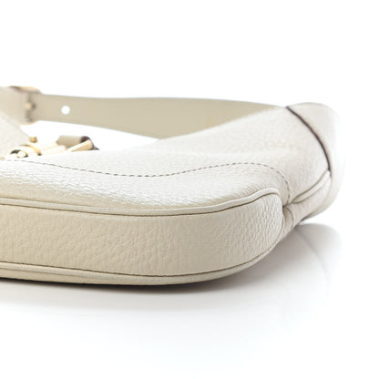 Gucci Calfskin Small Jackie O Hobo White 8 of 10
