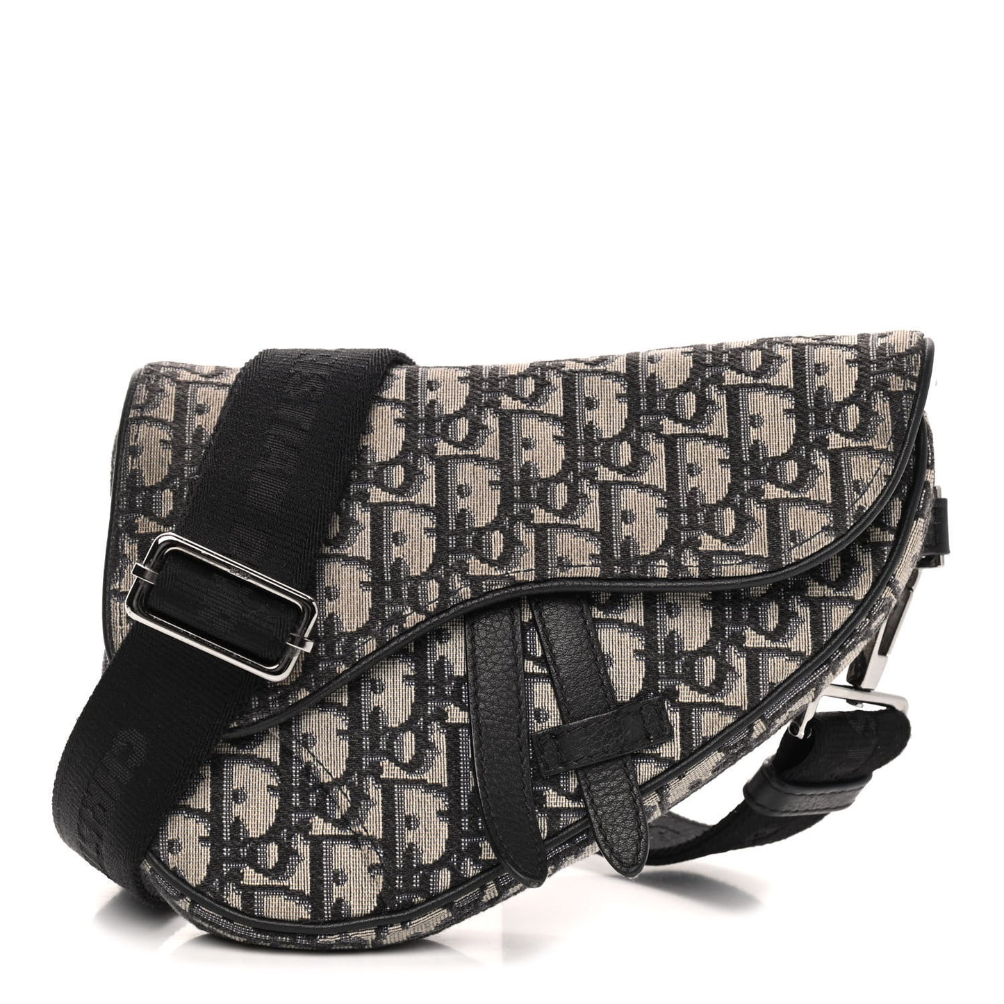 Oblique Mens Mini Saddle Bag Blue