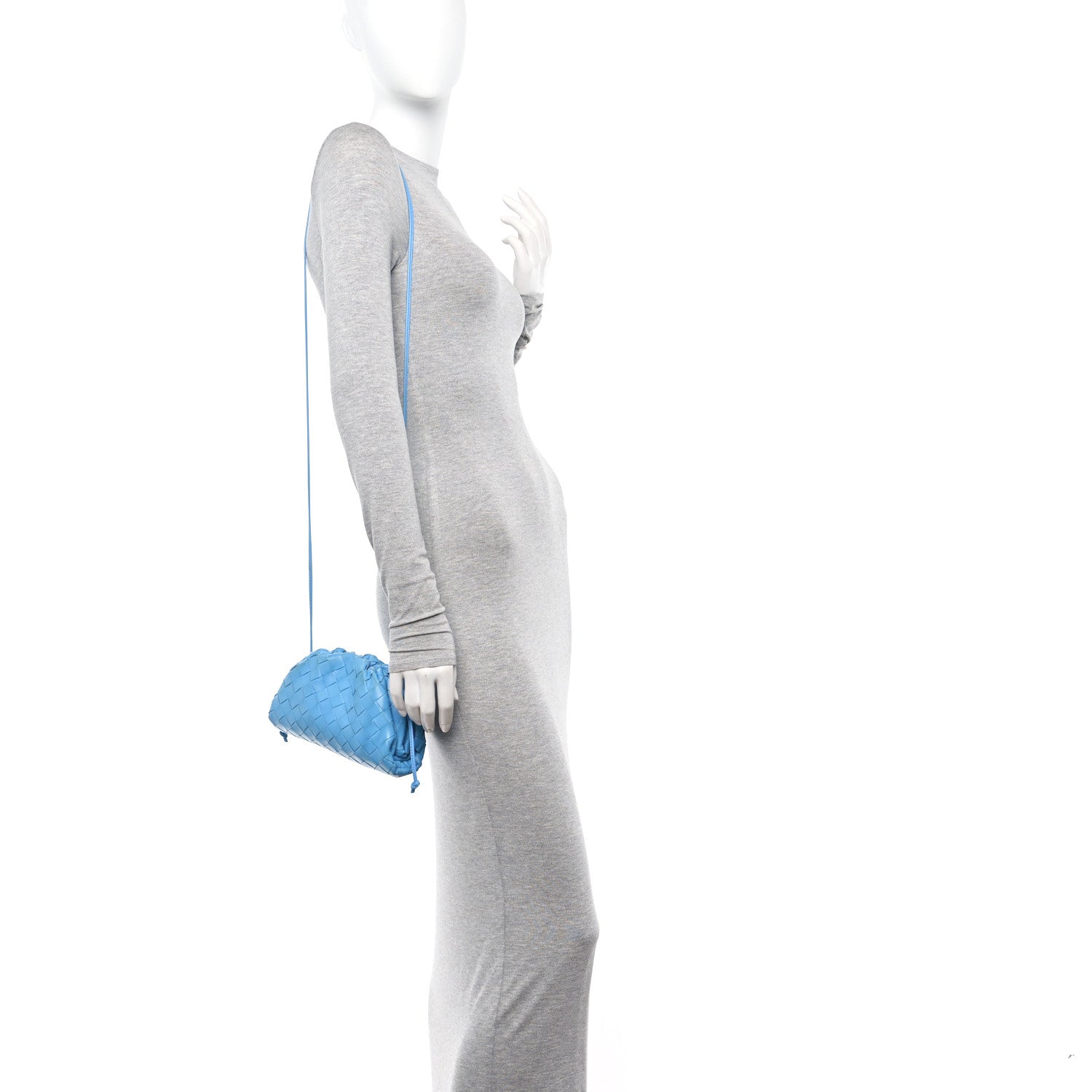 Bottega Veneta Nappa Intrecciato The Mini Pouch Swimming Pool 2 of 13
