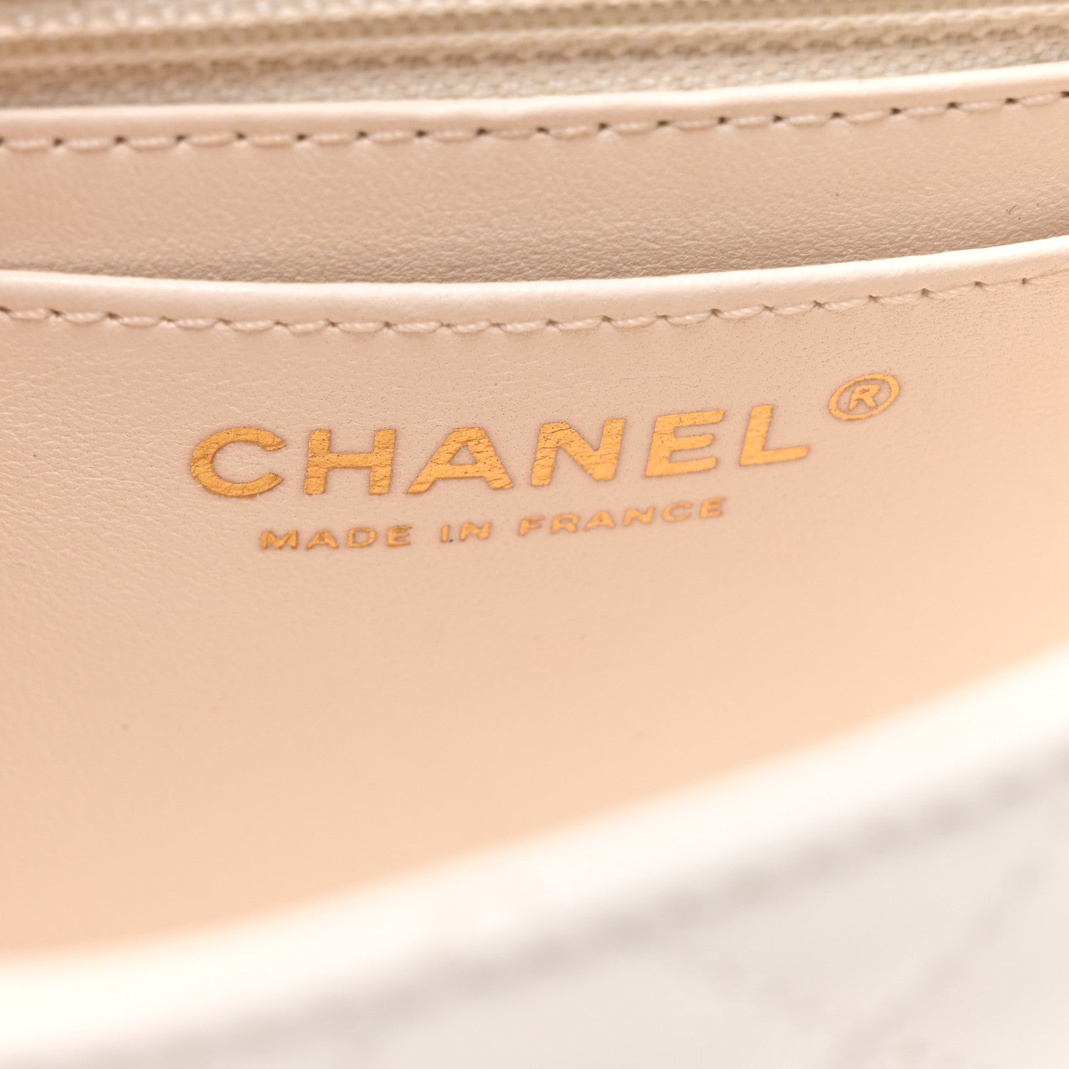 Chanel Lambskin Enamel Quilted Mini Coco Hearts Square Flap White 6 of 10