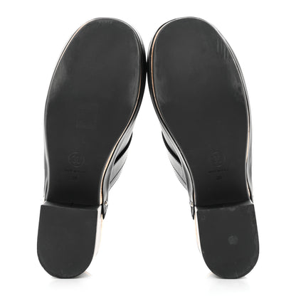 Chanel Calfskin CC Turn Lock Clogs 39 Black 5 of 7