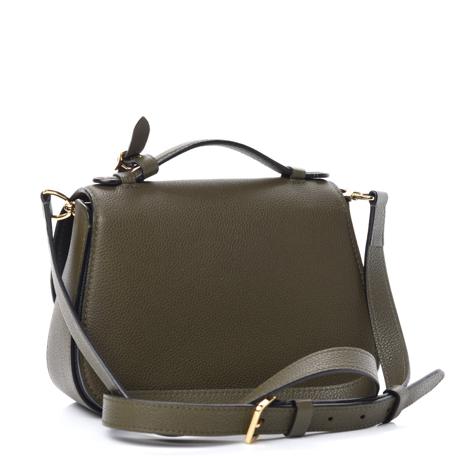 Louis Vuitton Grained Calfskin Vivienne NM Kaki 3 of 16