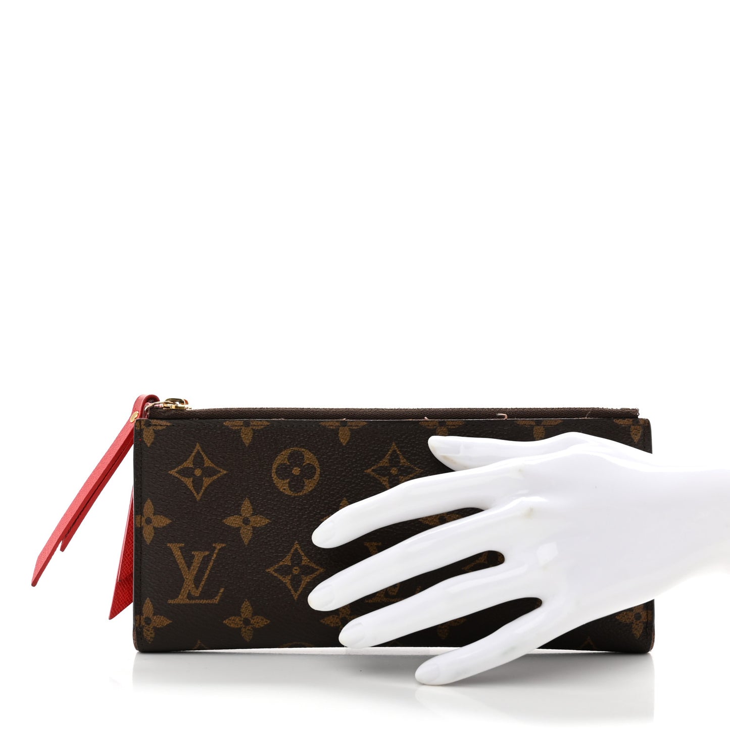 Monogram Adele Wallet Coquelicot