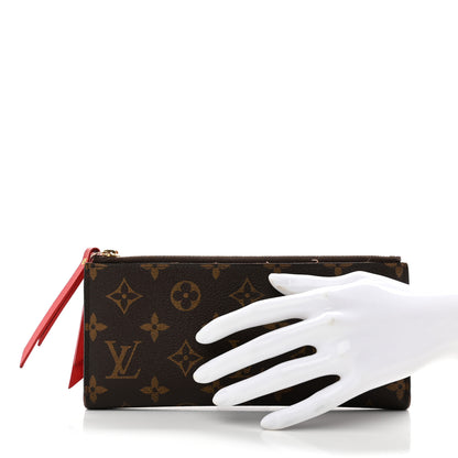 Louis Vuitton Monogram Adele Wallet Coquelicot 2 of 9