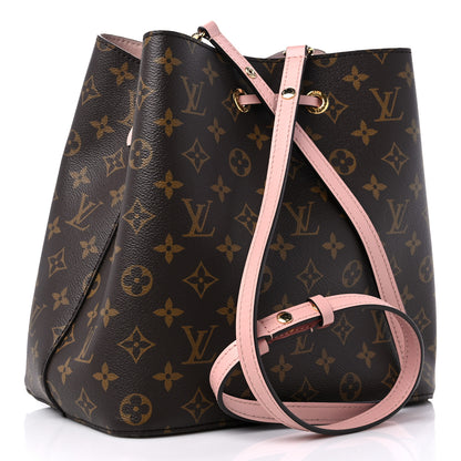Louis Vuitton Monogram Neonoe MM Rose Poudre 3 of 13