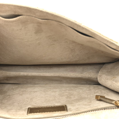 Christian Dior Metallic Lambskin Cannage Large Dioraddict Flap Bag Gold 5 of 10