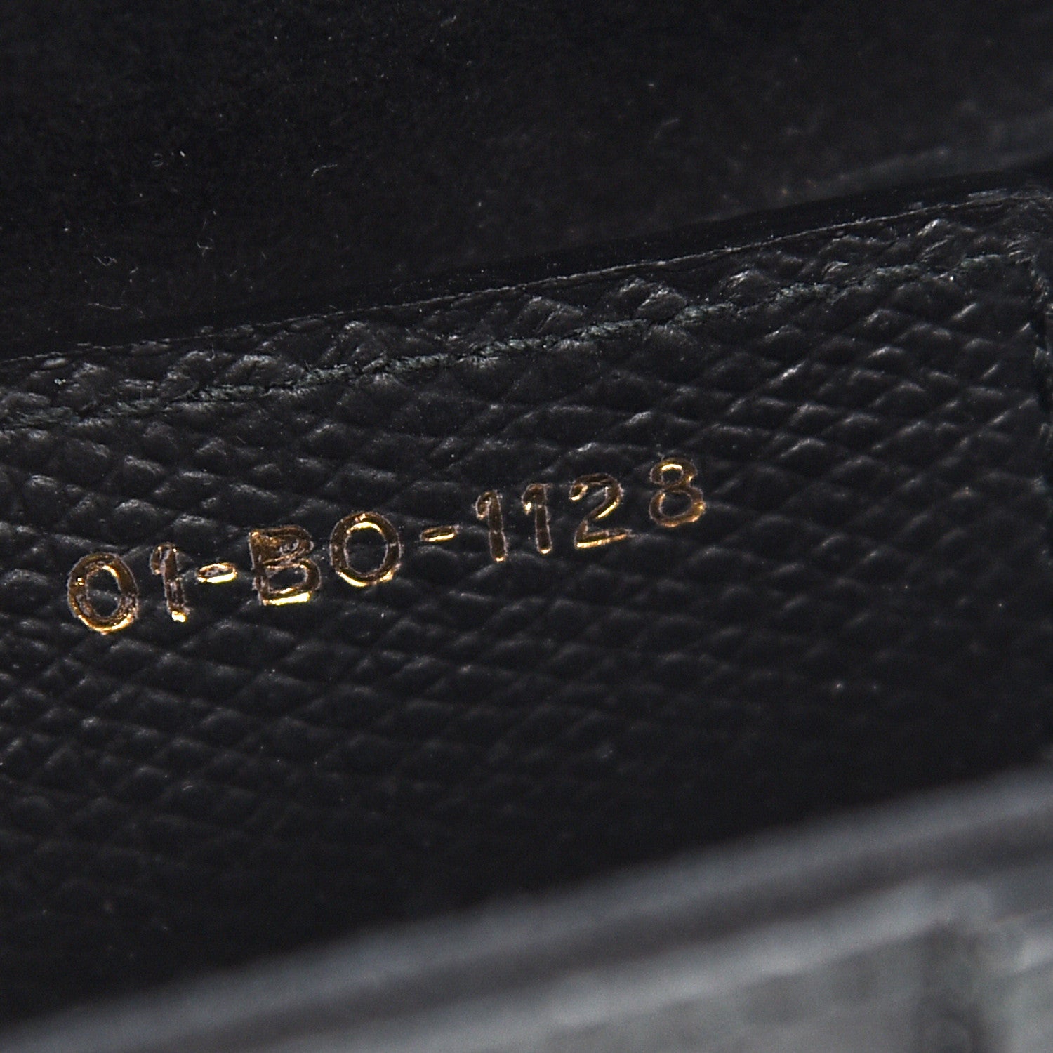 Christian Dior Grained Calfskin Saddle Bag Black 7 of 9