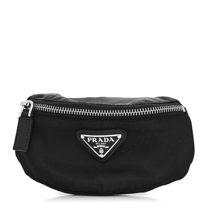 Prada Tessuto Nylon Wrist Pouch Black 1 of 5