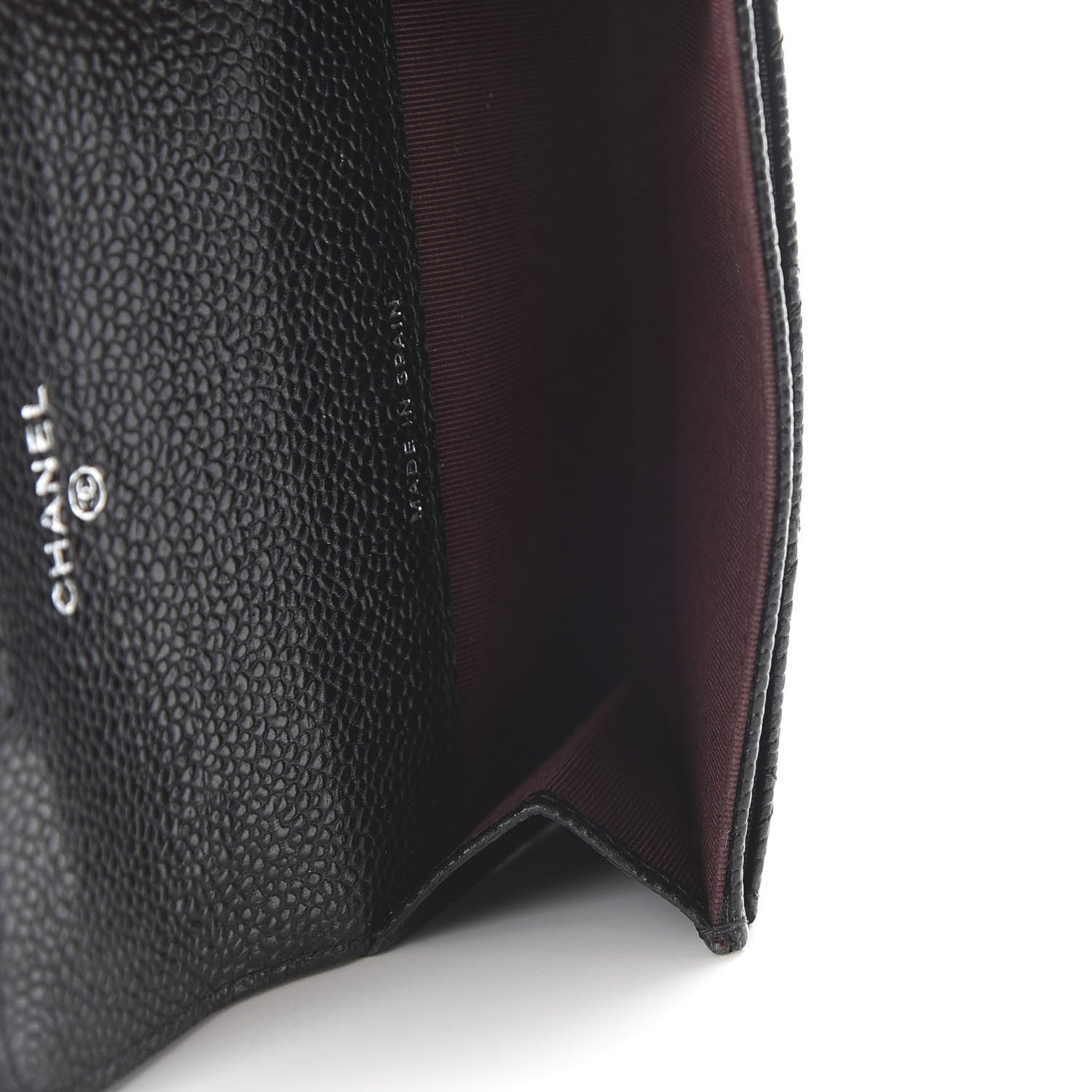Chanel Caviar Quilted Flap Card Holder Black 5 of 7