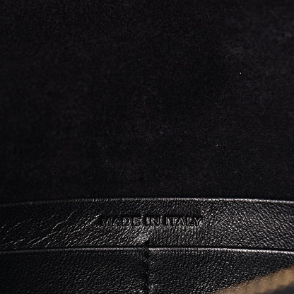 Saint Laurent Laminated Calfskin Classic Monogram Kate Tassel Chain Wallet Green 6 of 10