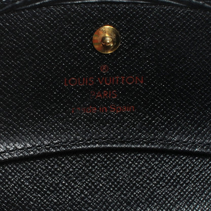 Louis Vuitton Epi Coin Purse Wallet Black 6 of 8