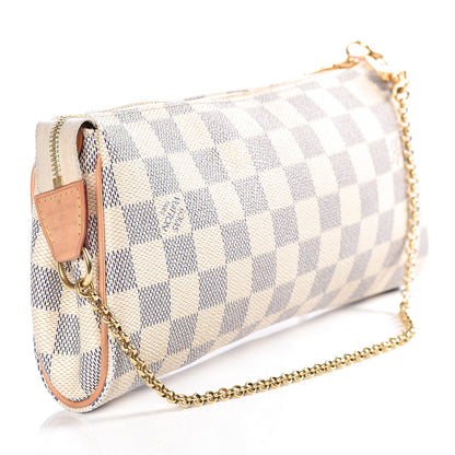 Louis Vuitton Damier Azur Eva Clutch 2 of 9