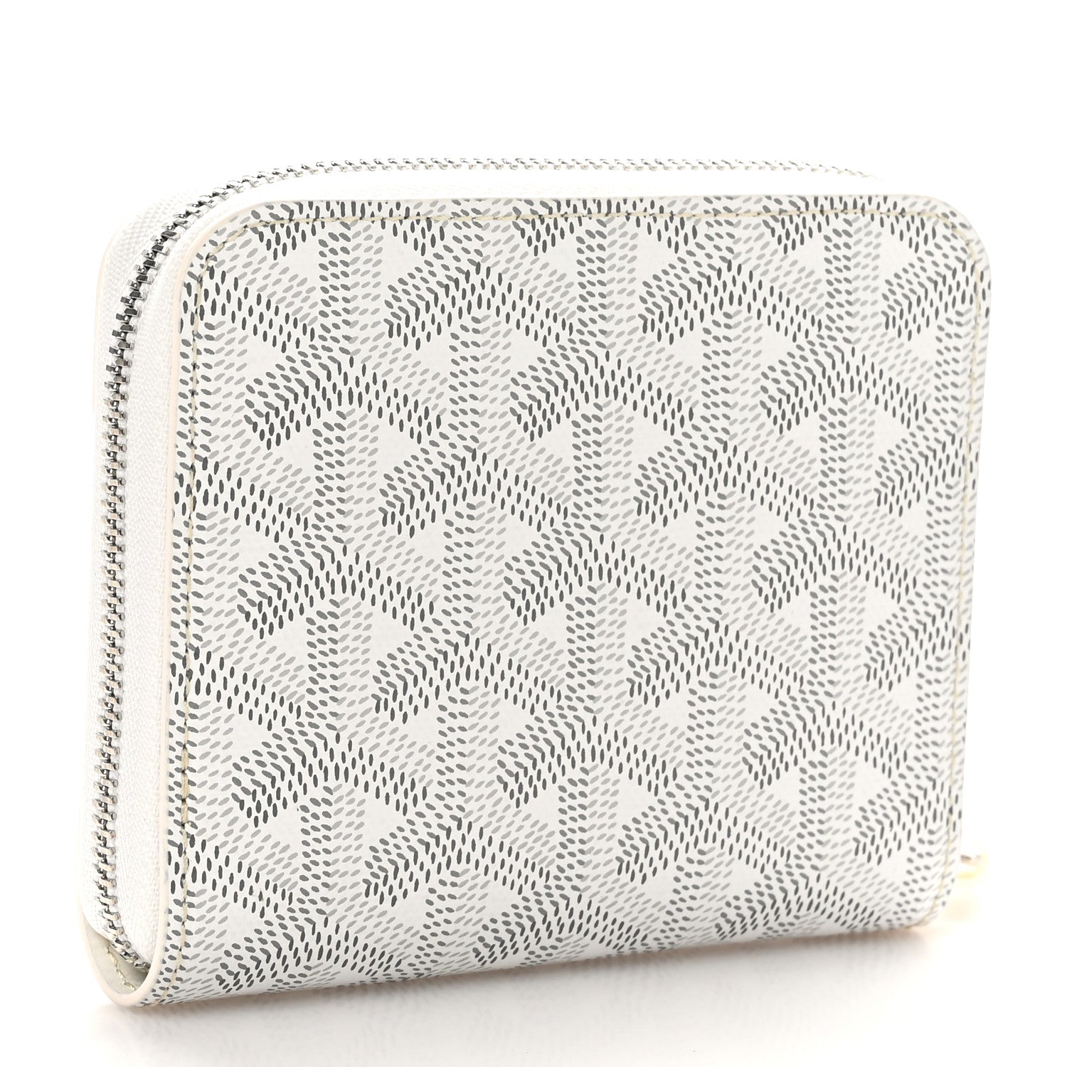 Goyard Goyardine Matignon PM Wallet White 3 of 9